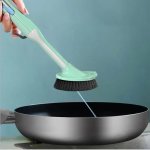 Refillable Soap Dispenser Cleaning Brush Upgraded Model
