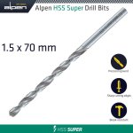 Hss Drill Bit Long 1.5 X 70MM Bulk