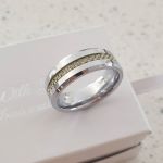 Matthew Men's Ring Tungsten Stainless Steel Sizes 8 9 10 11 12 - Size 12