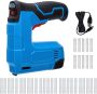 Electric Staple 1500MAH Li Ion Nail Rechargeable Nail Gun 3.7V-BLUE