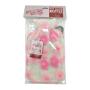 Hot Water Bottle W Cover Rubberpolyester 2L Pink Floral