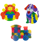 Wood Shaped Puzzles - Hippo