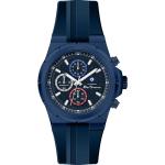 Ben Sherman Men's Blue Chronograph Watch With Blue Silicone Strap