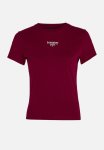 Tommy Hilfiger Plus Tjw Slim Essential Logo 1 Short Sleeve Ext - Red Carpet