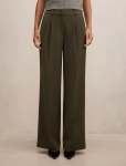 Eva Wide Leg Pants - 16 Olive Night