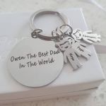 CAS102441 - Personalized Kiddies Keyring Stainless Steel