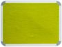 Parrot Info Board Aluminium Frame 3000 1200MM Yellow