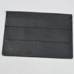 Genuine Leather Laptop Sleeve Square Flap With Padding 11”