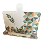 Olive Abstract Bookstand