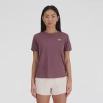 New Balance Womwn's Athletics T-Shirt - LG Purple