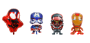 Marvel Foil Balloons Bundle
