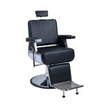 Barber Chair Executive Blk 80X68X104CM