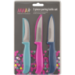 Paring Knife Set 3-PIECE Colour May Vary