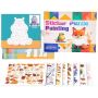Sticker Puzzle Painting Art Set - Multicolour