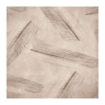 Beige Feather Pattern Square Tablecloth