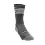 Men's "wys" Long Outdoor Cotton Sock - Charcoal & Grey