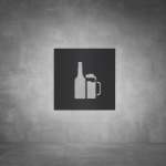 Bar Sign D02 - Black - Powder Coated Aluminum