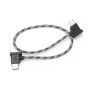 Brdrc 30CM Microusb To USB Type-c Rc Cable For Dji Remote