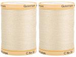 Gutermann 2-PACK Natural Cotton Thread Solids 876 Yards Each - Oak Tan 800C 928