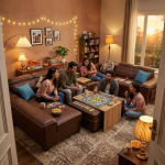 Brooklyn Cinema Corner Couch With U-shaped Seating - Brown