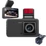 Dash Camera For Cars HD1080P Clear Two-lens Fhd Dash Cam