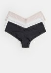 3-PACK Hipster Briefs - Dark Grey powder Pink