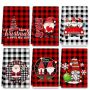 Christmas Gift: Kitchen Towels Hand Towels And Cleaning Cloths 6 Pieces