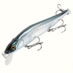 1PC 11.5CM 14G Plastic Simulation Lure Minnow Hard Bait With 3 Treble Hooks Artificial Bait For Pike Carp