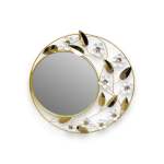 Flower Wall Art Gold