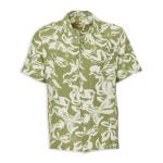 Sage Olive Green Floral Shirt