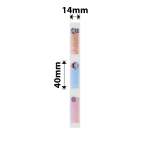 NB416 - - B18 N1 - 14X40MM - 150 Star Trek Labels