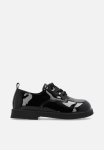 PoP Candy Patent Lace Up Shoes-black