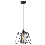 Colton Metal And Glass Pendant Light