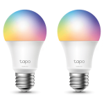 TP-link Tapo L530E 2 X Pack 8.7W Smart Wi-fi Warm White Light Bulb