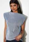 Grown On Short Sleeve With Shoulder Pad Shell - Grey