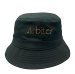 Arbiter Satin Gold Inset Hat Black