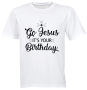 Go Jesus Cotton Short Sleeve Round Loose T-Shirt