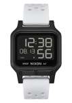 Nixon Heat Unisex Watch - Black White