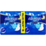 Always Heavy Flow Night XL Maxi Thick Sanitary Pads 16 Pack