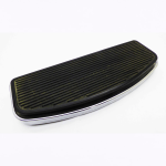 Rider Footboard Assembly With Pad – Chrome Touring