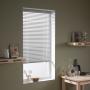 Venetian Blind Aluminium Los Angeles 25MM Chrome Brushed 100X175CM