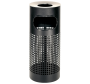 Square Punch Ashtray Litter Bin