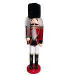 Nutcracker Wood 10X9X38CM - With Sword
