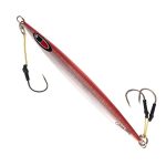 Calissa Offshore Tackle Speed Jig 80G 150G 200G 300LBS Assist Hooks 3 0 Butterfly - Vertical Jig Speed Lure Slow Pitch Flat Red