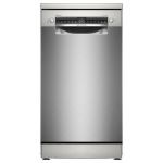 Bosch Series 4 Freestanding Dishwasher 45CM Brushed Steel Anti-fingerprint