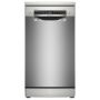 Bosch Series 4 Freestanding Dishwasher 45CM Brushed Steel Anti-fingerprint