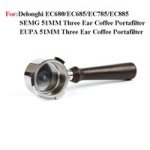 Coffee Accessories Naked Coffee Portafilter Compatible For F Black Wood