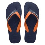 Casual 2.0 Navy Blue begonia Orange