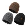 3 Pack Winter Hats For Men Warm Fleece Lined Beanie For Men Women