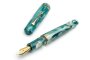Leonardo Momento Zero Grande 2.0 Gallatica Fountain Pen – Planetary Nebula With Gold Trim